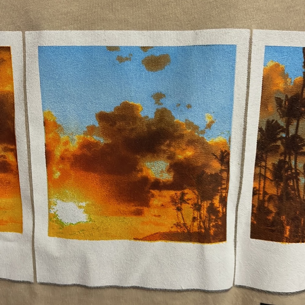 Polaroid graphic short sleeve tee shirt women’s peach size 2X NEW - Picture 8 of 8
